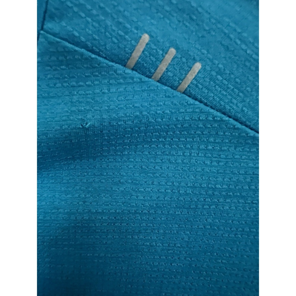 Lululemon Fast Free Reflective Long Sleeve Shirt Heathered aqua marine SZ Large - Picture 3 of 5